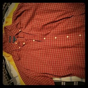 John ashford red plaid